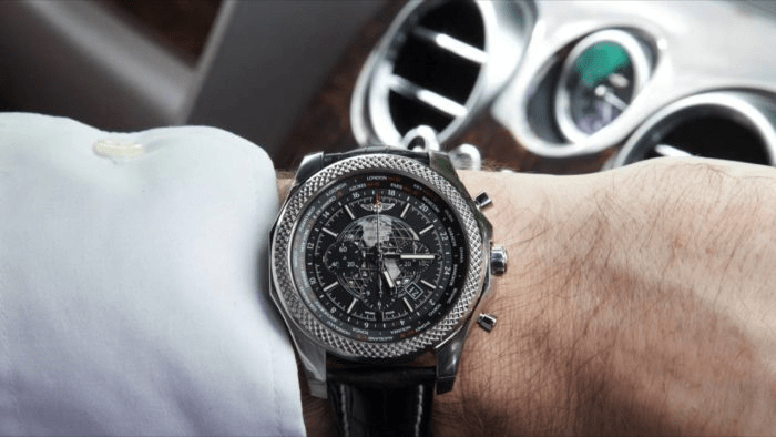 Ron Perlman's Breitling Bently Chronograph from the film Drive